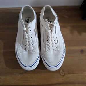 Vans Cream Old Skool Tapered Sneakers Women's Size 8.5/ Men 7
